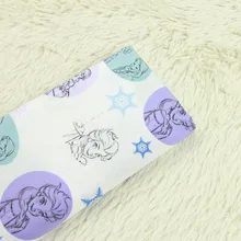 Половина метра Хлопок Поплин Ткань мягкий, близкий к коже милый Принт для девочек, одежда платье Детская одежда B80