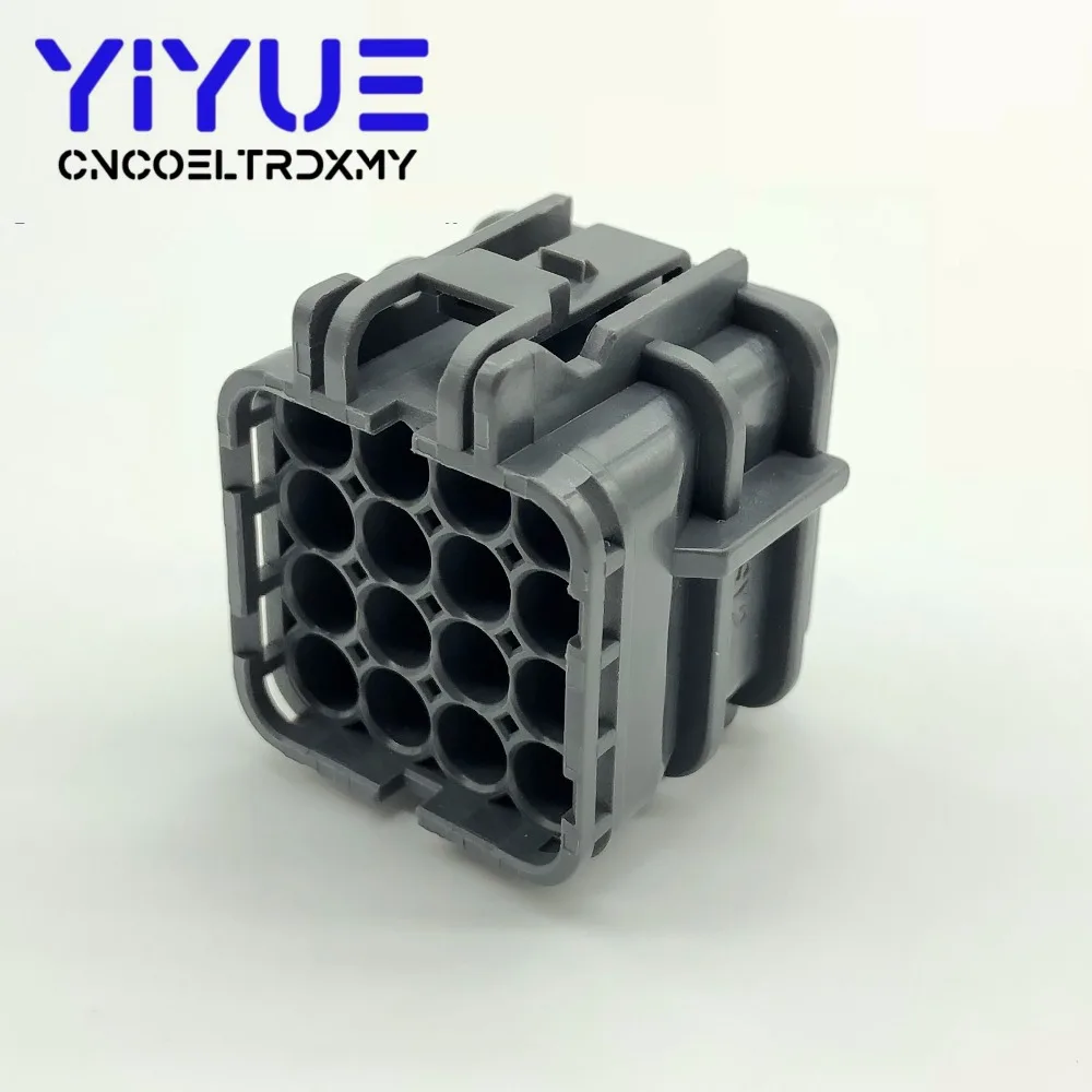 KET 5 Sets 16 Pin Female Male Waterproof Electrical Wire Connector Plug Auto Connectors (5)