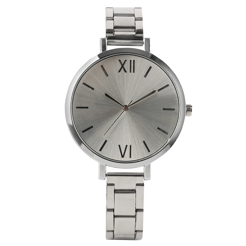 

Women Wrist Watch Sliver/ Rose Bangle Women Quartz Watches Elegant Simple Matte Dial Clock Novel Casual Watch for Girl Famale