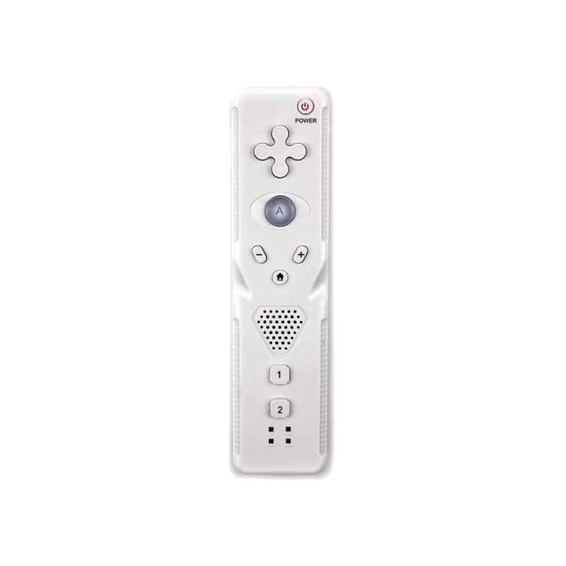 Беспроводной пульт дистанционного управления геймпад для Nintend для wii нунчаки для wii пульт дистанционного пульта джойстика - Цвет: White Remote