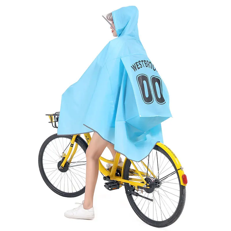 Yesello мужской женский плащ для велоспорта, велосипеда, дождевик, пончо с капюшоном, ветронепроницаемый дождевик, чехол для скутера - Цвет: Raincoat 5