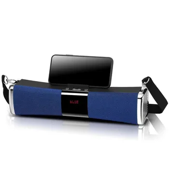 

Portable wireless Bluetooth Speaker Stereo big power 10W system TF FM Radio Music Subwoofer Portable Column Speaker