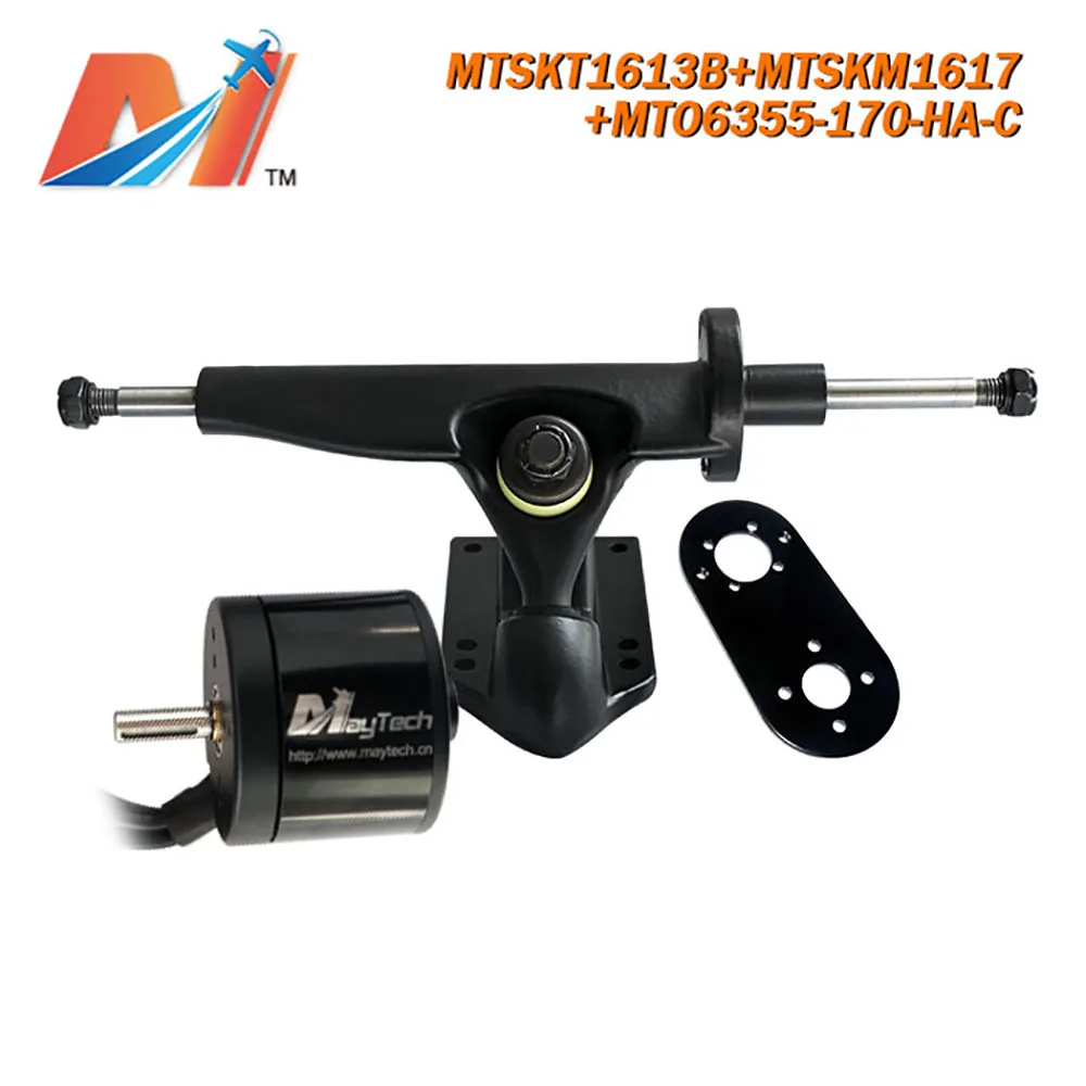 Maytech (3pcs) skateboard truck with mount 6355 outrunner electric
