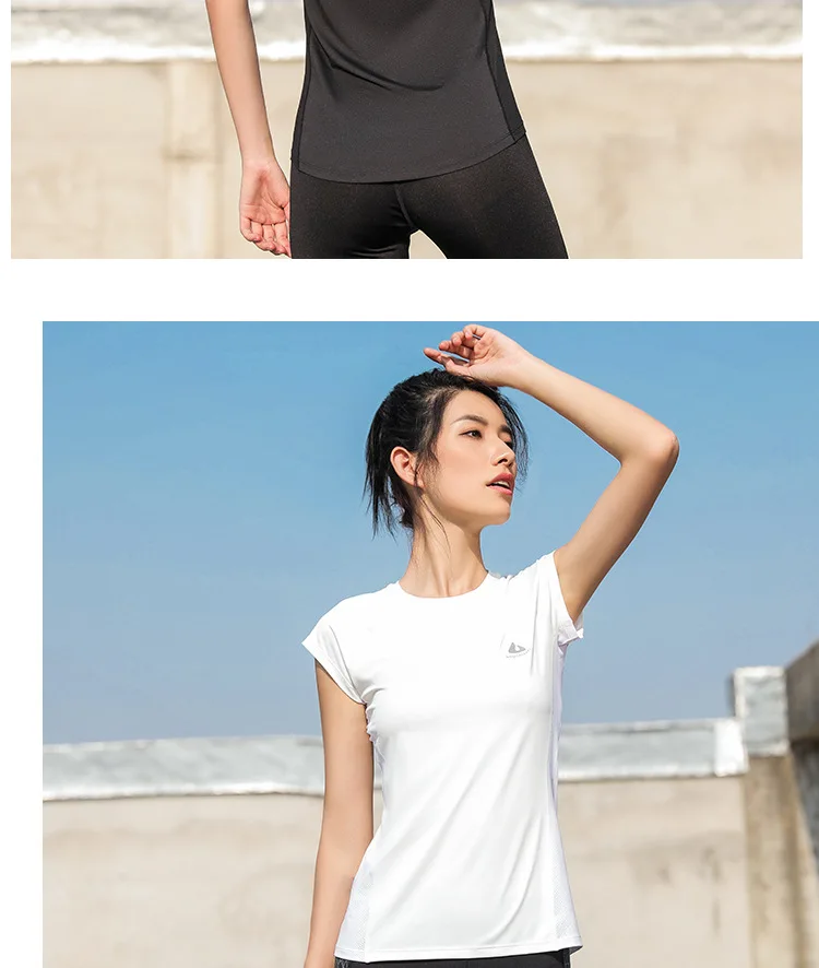 BINAND женские флуоресцентные полосы боковые сетки спортивные рубашки твердый тонкий светильник дышащие безрукавные футболки для йоги упражнения Бег Топы