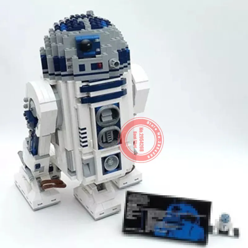 Новинка, Звездные войны, Bb8 R2d2, технический робот, подходит для звездных войн 10225 75187, фигурки, модель, строительный блок, кирпичи для мальчиков, Подарочная игрушка для детей