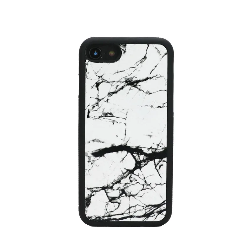 Бесплатные Индивидуальные инициалы чехол бампер для Iphone X 7 8 plus настоящая