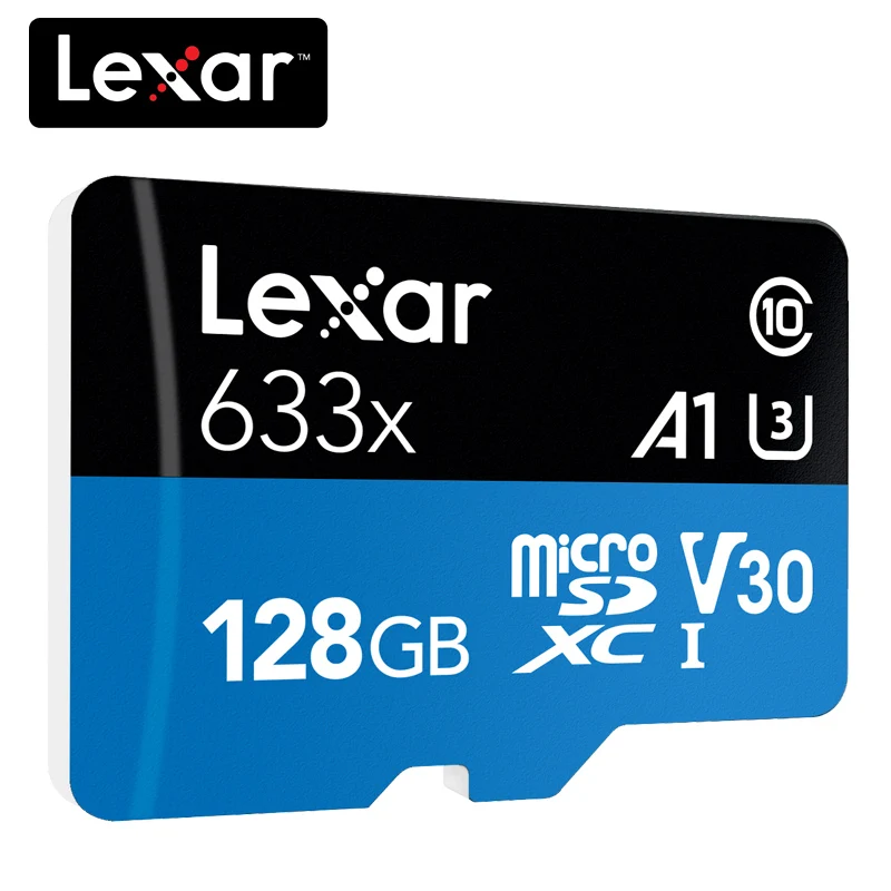 Lexar 128 Гб Micro SD 256 Гб карта памяти высокая скорость до Макс 95 м/с 64 Гб класс 10 633x картао де Мемория TF флэш-карта