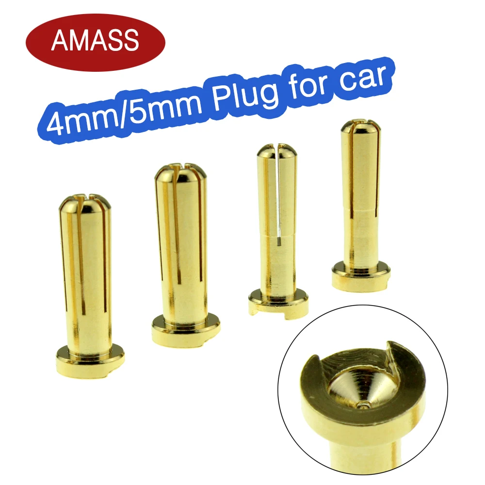 Amass Conector Macho De Banana Produto De Qualidade 4mm 5mm Conector