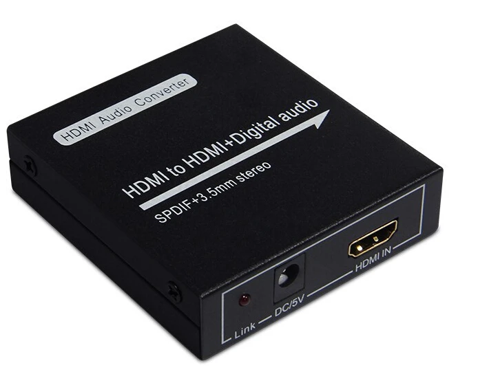 Бесплатная доставка HDMI аудио конвертер с SPDIF и коаксиальный выход to 3.5 мм для RCA |