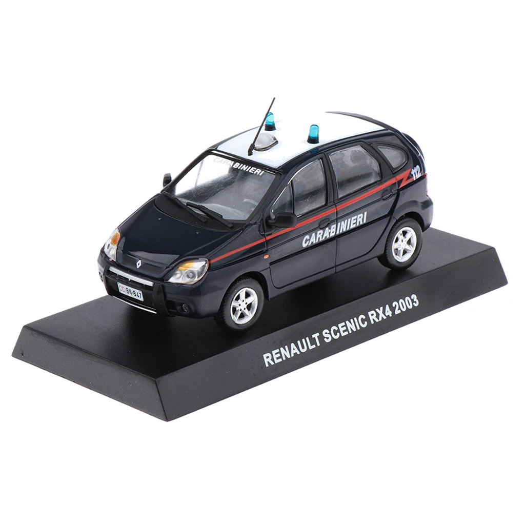 

Simulation Alloy Police Car Model Birthday Gift 1:43 Scale Car Toy