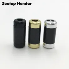 2 шт. HiFi углеродного волокна брюки загрузки Y сплиттер 1 до 2 динамик RCA кабель аудио DIY наушники провода разъем Черный Золото Серебро