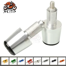 Аксессуары для мотоциклов ручной грузики руля наконечники для KAWASAKI H2R Z250 Suzuki GSXR600 SV650 SV1000 TL1000S MV Agusta F4 1000