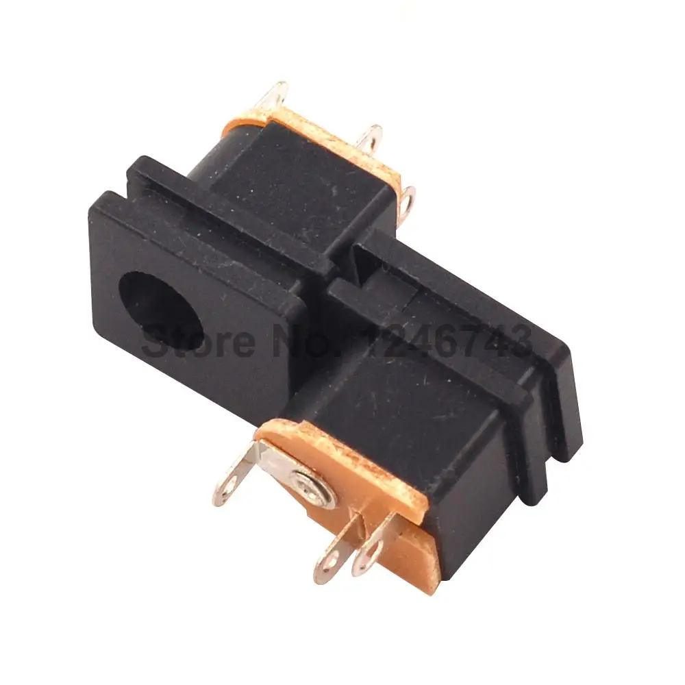 

10PCS Square Panel Mounting DC-015 5.5*2.1mm Power Socket