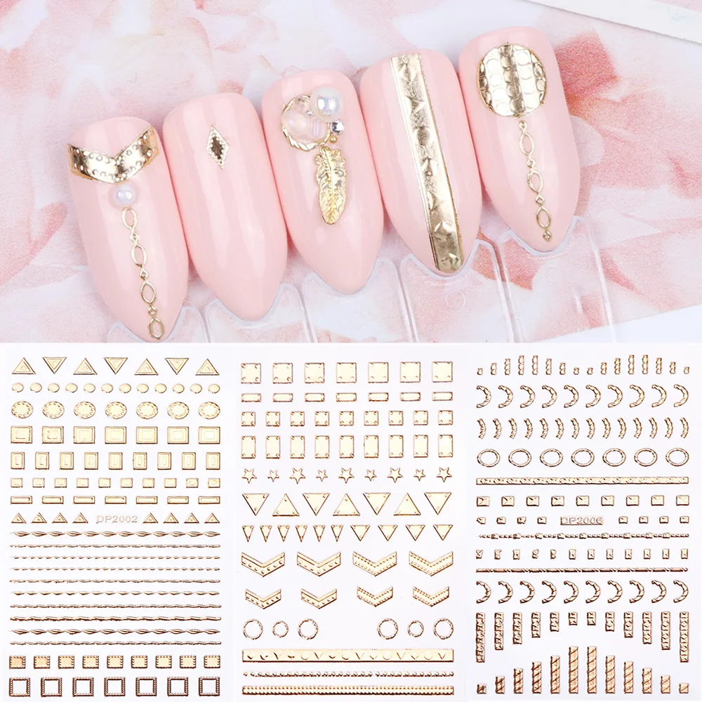 

1Sheet 3D Water Decals Nail Art Stickers mix shape on Nails of Dandelions Stickers for Nails Sticker Decorations Manicure Z040
