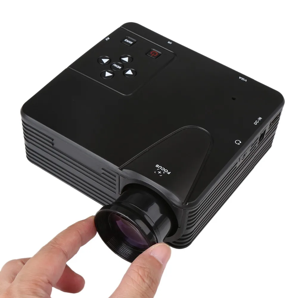 Crenova Full HD Home Theater Cinema LCD Image System 100 Lumens Mini