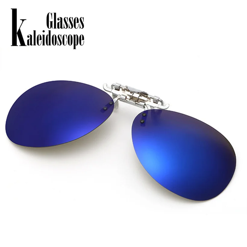 

Kaleidoscope Glasses Pilot Polarized Sunglasses Men Clip On Sunglass Flip Up Myopia Eyeglasses Night Vision Goggles