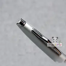 Высокое качество 500 шт/партия элегантно Разработанный металлический корпус можно открыть вращая образом канцелярские товары и Пользовательский логотип бесплатно