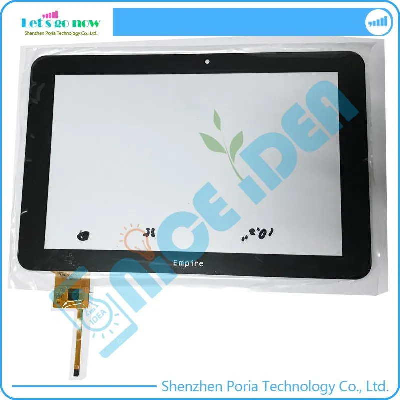 10 2 дюймовый сенсорный экран дигитайзер для YTG-P10004-F9 LLT V1.0 черный Передний планшет