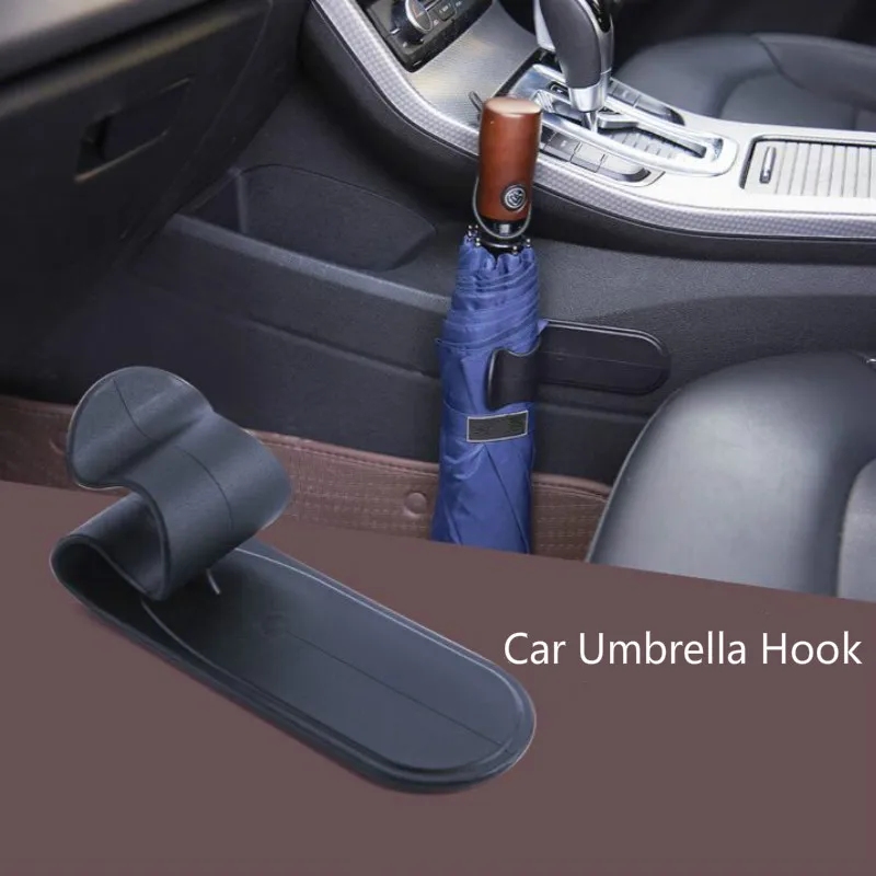 

Multifunction Self-adhesive Home Car Umbrella Hook Multi Holder Hanger Auto Seat Clip Fastener Rack Umbrella Organizer