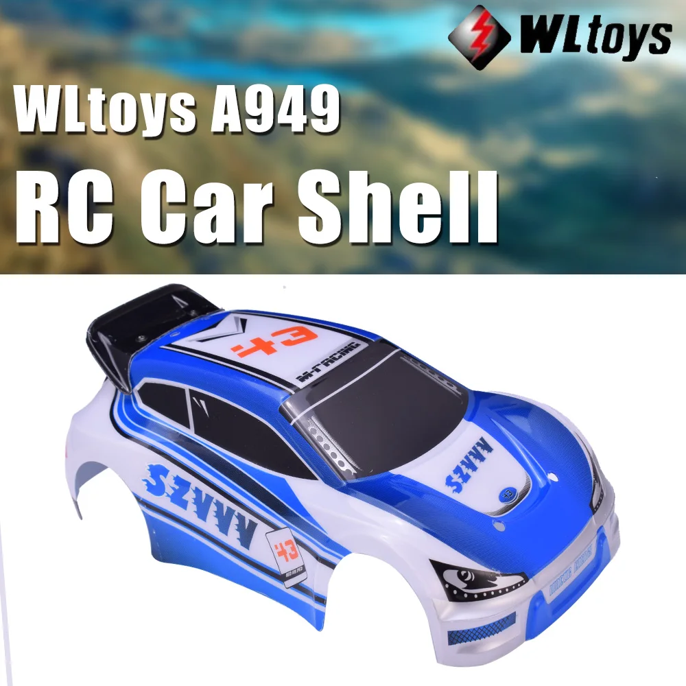Оригинальные WLtoys A949 1:18 ракушки для радиоуправляемого автомобиля кузова красные