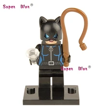 Одна распродажа, супергерой Марвел, Мстители, женщина-кошка, строительные блоки, наборы действий, модель, кирпичи, игрушки для детей