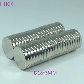 

10pcs/lot Disk magnet 18x3 N35 Strong Disc NdFeB Rare Earth Magnet 18*3 Neodymium Magnets 18 X 3