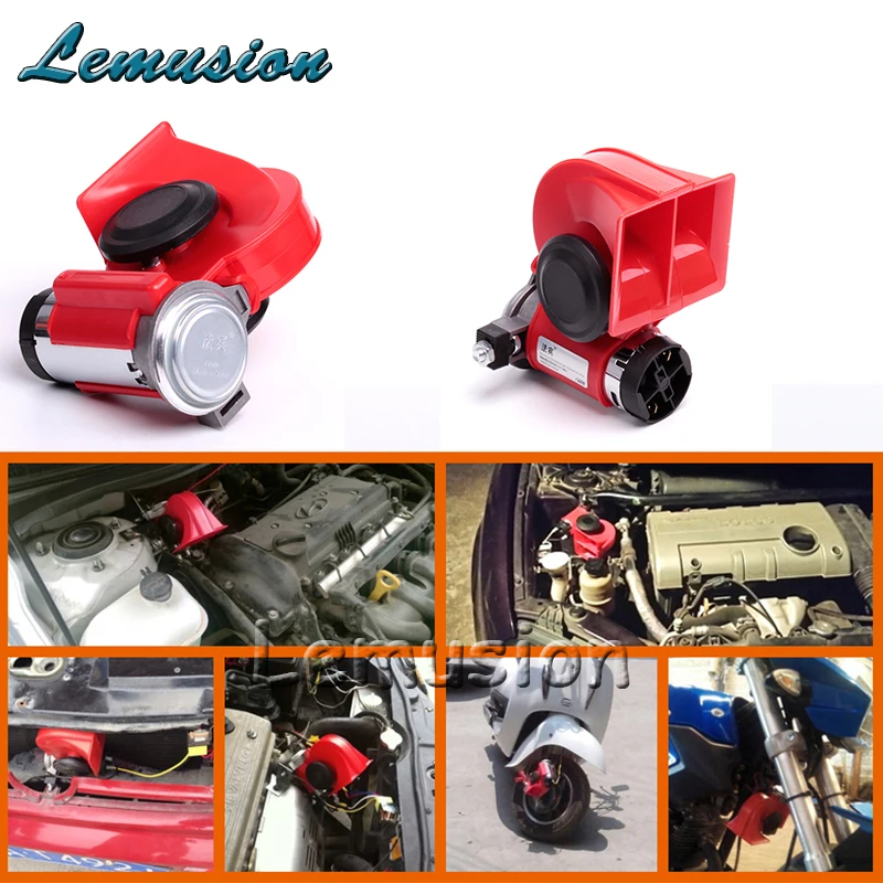 

Car Styling Two-Tone Snail 130db Air Horn 12V For Audi A3 A4 B6 B8 B7 B5 A6 C5 C6 Q5 A5 Q7 TT A1 S3 S4 S5 S6 S8 Accessories