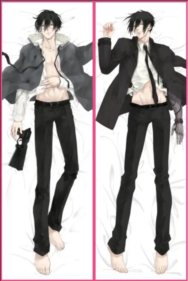 Аниме персонажи психопаса крутой мальчик Makishima Shogo Kougami otaku Dakimakura наволочка