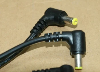 

3 piece 22AWG Right angle DC Power Plug 5.5X1.7mm male Single Head Jack with Cord Connector Cable for Acer laptop 28cm