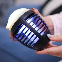 Портативный летний фонарик походная палатка моющаяся 2 в 1 домашняя зарядка через usb для кемпинга Жук Zapper Mosquito Killer лампа наружная водонепроницаемая