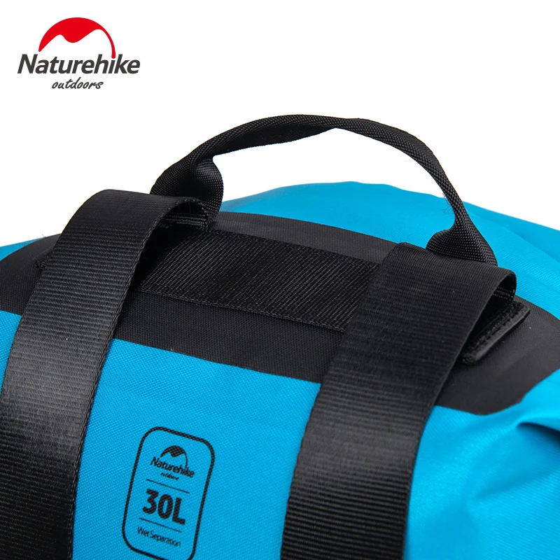 Nature Hike 420D TPU Outdoor Waterproof Dry Bag Water Proof River Trekking Bags Dry Wet Separation Beach Swimming Backpack