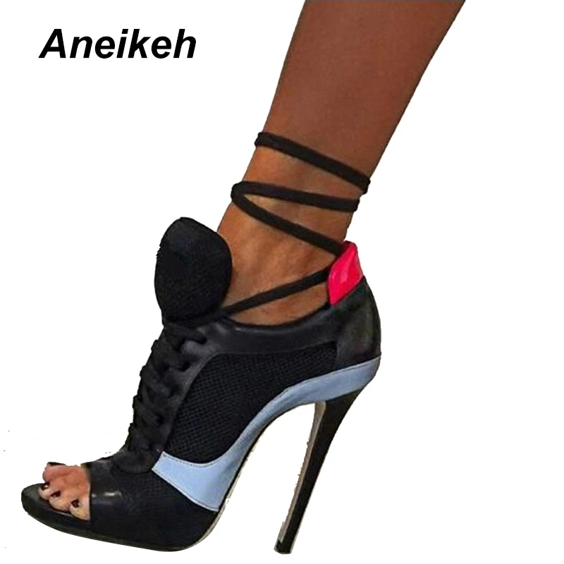 Summer Sandals Women Pumps Open-toed Women High Heels Shoes Fashion Serpentine Pattern Belt 11cm Thin Heels Party Shoes 767-9#