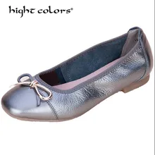 Большие размеры 35-43; балетки на плоской подошве; женские балетки из натуральной кожи; летняя повседневная женская обувь без шнуровки черного и красного цвета; Новинка года