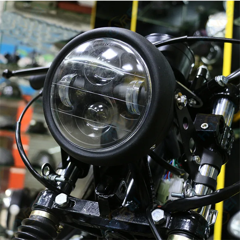 Cafe Racer фара диодная