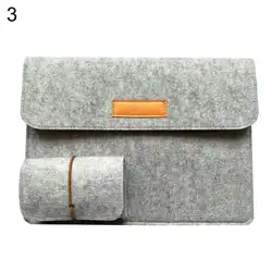 Новое поступление фетр Laptop Sleeve Carry чехол сумка с мышь для Apple MacBook Air