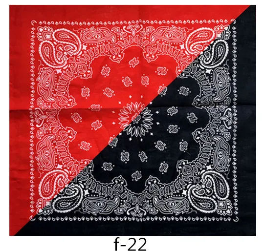 mens designer scarf New Fashion Hip Hop 100% Cotton Bandana Square Scarf Black Paisley Bicycle Headband Printed For Women/Men/Boys/Girls barbour scarf mens Scarves