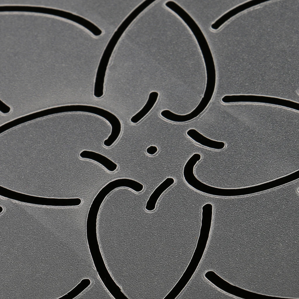 2pcs Flower Design DIY Stencil Plastic Quilting Template for Patchwork Sewing