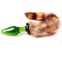 Small Size New Love Faux Fox Tail Butt Anal Plug Sexy Romance Sex Toy Funny Adult Product Juguetes Sexuales PY383