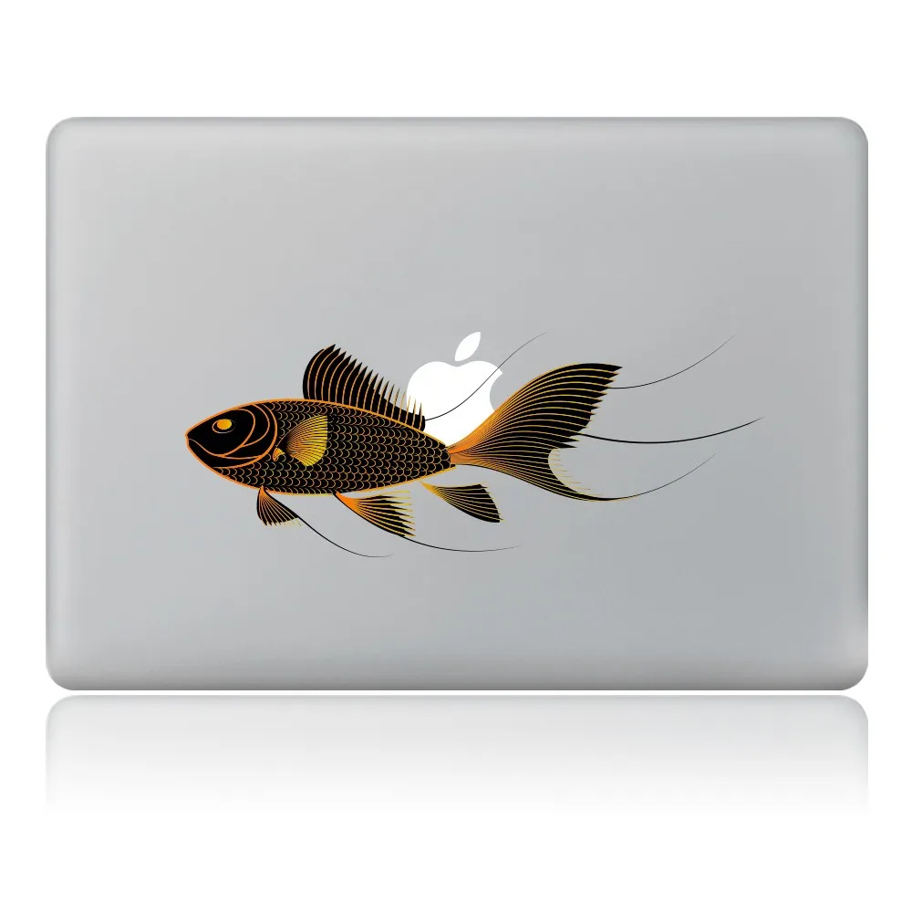 Граффити рыба-талисман удачи Виниловая наклейка для ноутбука наклейка для DIY Macbook Pro Air 11 13 15 дюймов кожи ноутбука