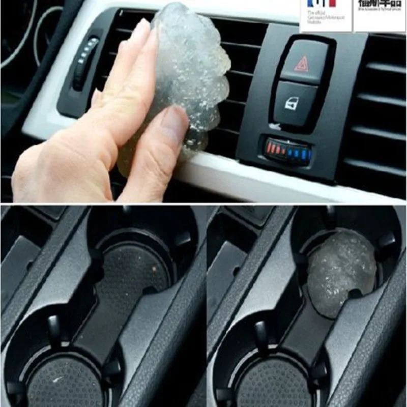 BBQFUKA Car Air Outlet Vent Dashboard Interior Trim Panels Dust Remove