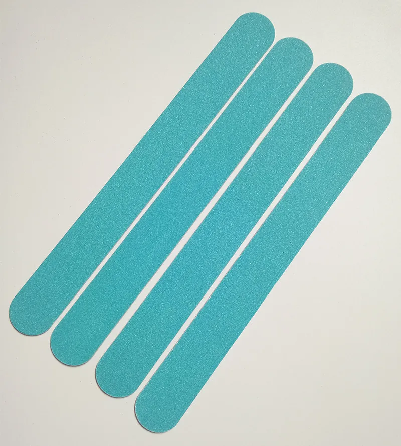 50 шт. 100/180 пилочки для ногтей деревянные чипсы пилка для дизайна ногтей инструменты для полировки ногтей аксессуары для ногтей синий цвет шлифовальный файл буферный блок