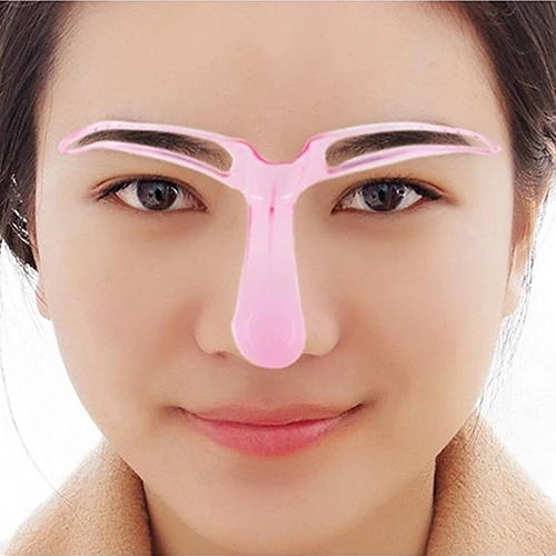 women s reusable eyebrow stencils shaping grooming eye brow make up