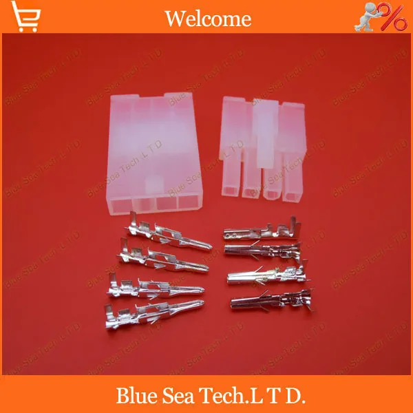 4 Pin/way 4.2mm 5557 wiring terminal Electrical connector kit for car