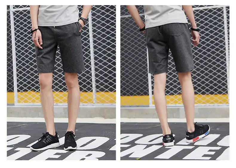 Summer Shorts Men Cotton 2019 Solid Men's Shorts 6XL Summer Mens Beach Shorts Cotton Casual Male Shorts Homme New Brand Clothing 10