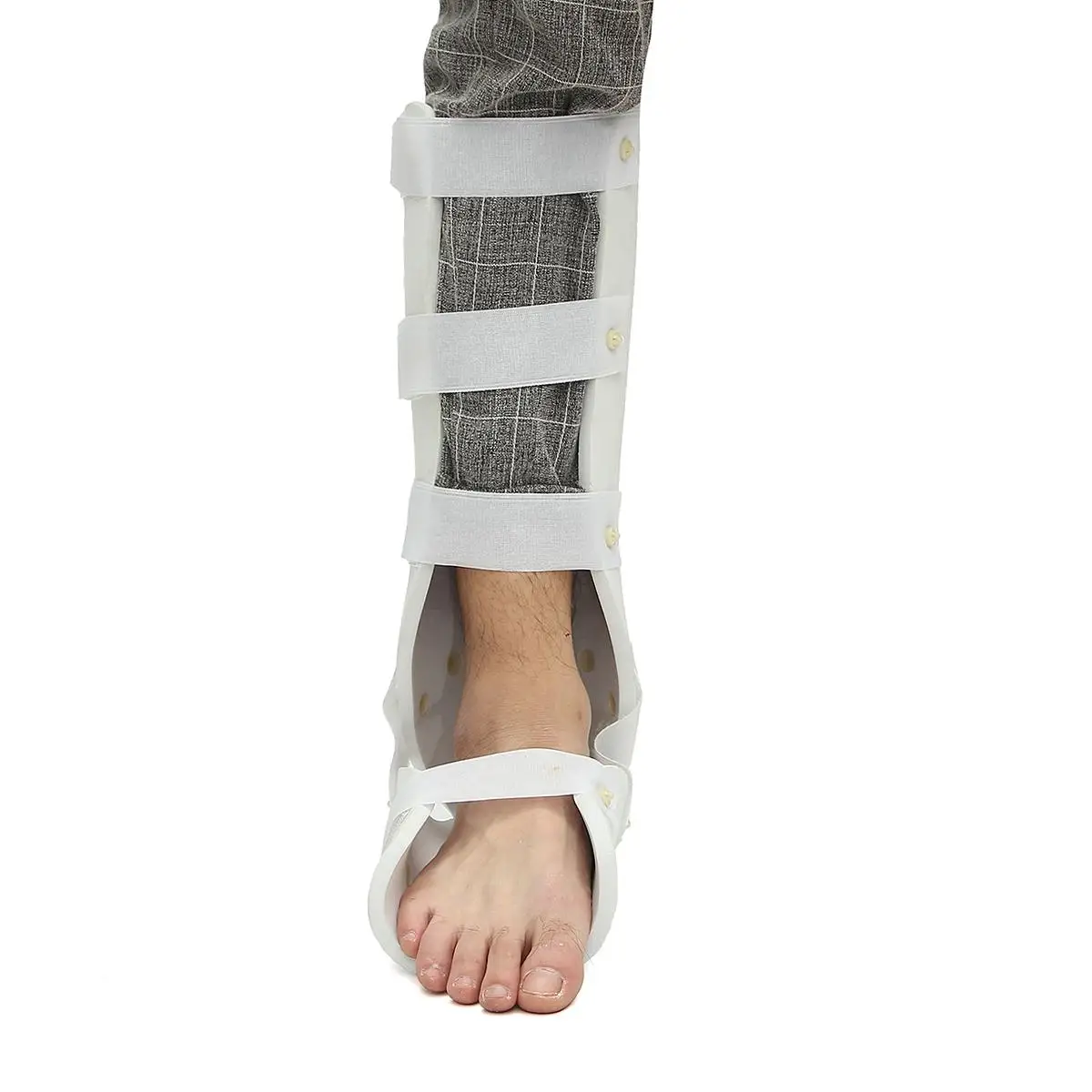 Ноги лодыжки травмированных Ночная Капа Brace перелом растяжения восстановления Поддержка протектор вправо/влево для голени снижение