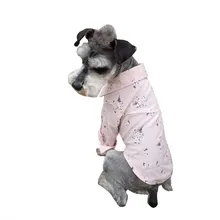 Новинка года; Модная одежда для собак; сезон весна-лето; дышащая одежда для собак с милым принтом для чихуахуа; Французский бульдог# NN610