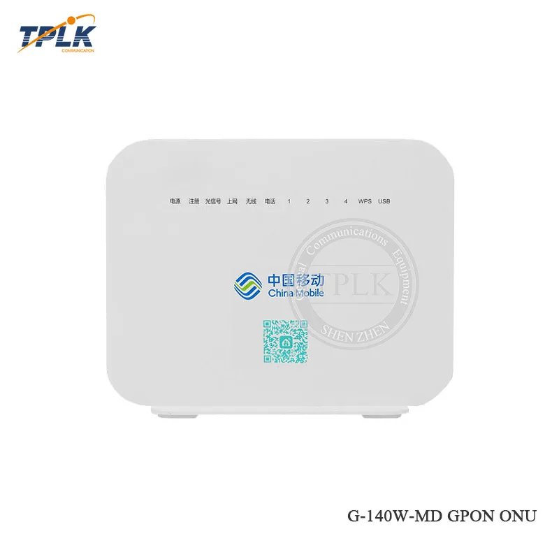 2 шт. вторая рука G-140W-MD английская прошивка gpon onu 1GE + 3FE 1Tel Wifi USB | Мобильные телефоны