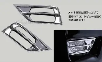 

For ALPHARD VELLFIRE 20 Series Fog Light Box Plating Decoration Sticker Frame