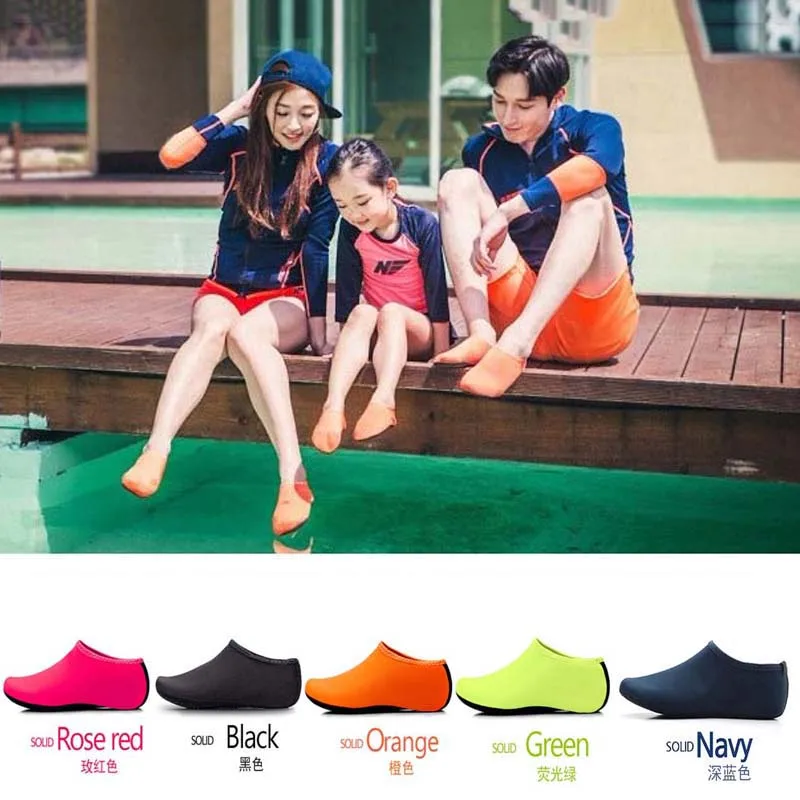 الصيف الرجال النساء الرياضات المائية جوارب الغوص الزعانف للسباحة أحذية اليوغا الجوارب عدم الانزلاق أكوا الشاطئ الأحذية جوارب رياضية