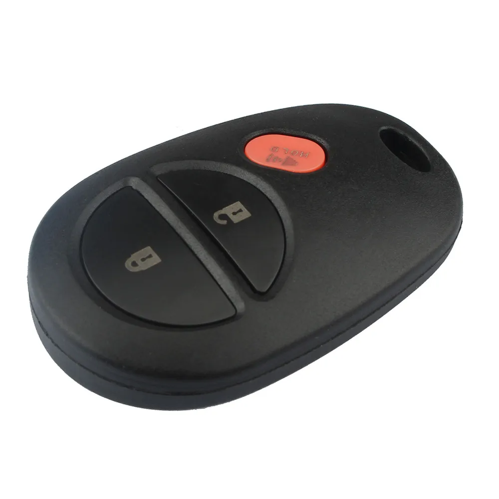 

3 Buttons Replacement Car Key Fit For Toyota GQ43VT20T Keyless Entry Remote Car Key Fob Refit Car Key